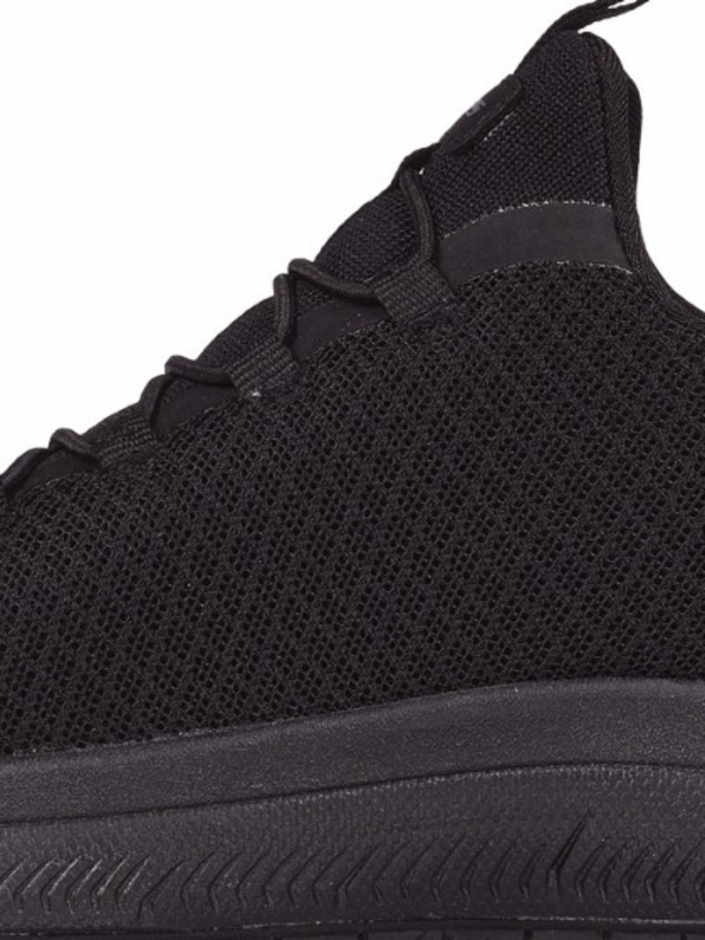 Skechers Women's Black Slip-On Knit Athletic Sneaker - Picture 2 of 2
